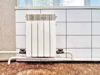 Радиатор отопления на кухне