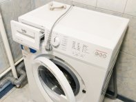 Стиральная машина предоставляется