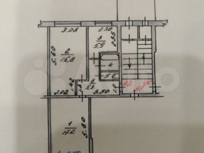 2-комнатная квартира