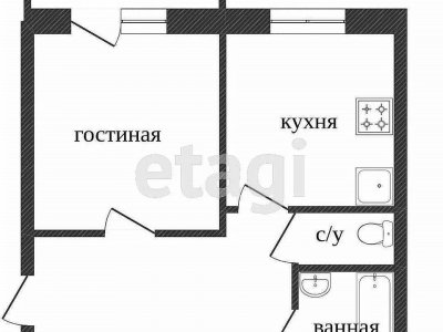 1-комнатная квартира