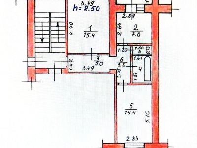 2-комнатная квартира