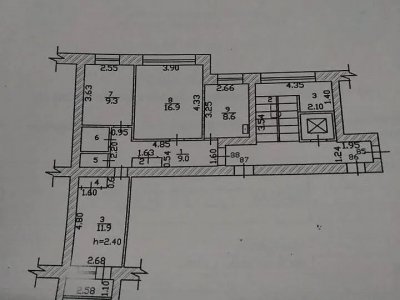3-комнатная квартира