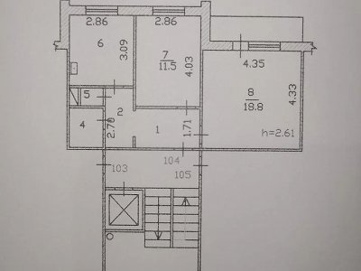 2-комнатная квартира
